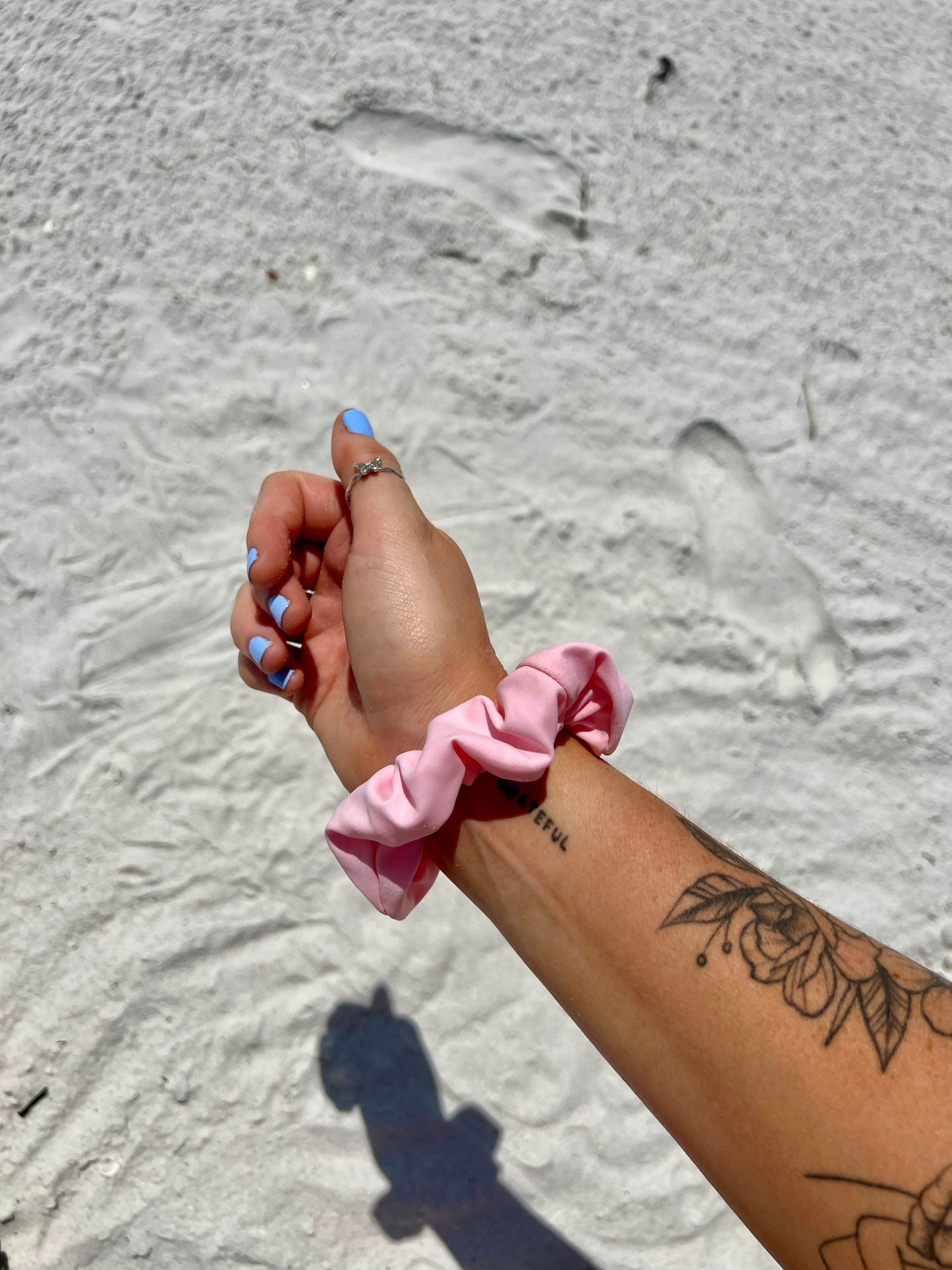 sun kissed scrunchie